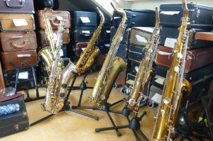 second-hand saxophone